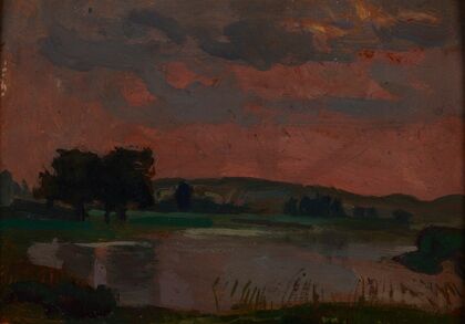 The Vistula in the Twilight