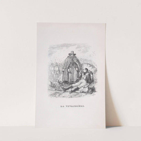 The Vivandière by J. J. Grandville