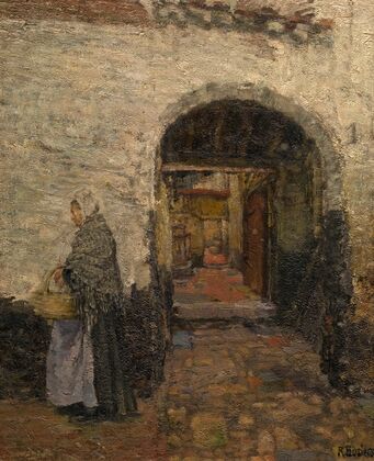 The Vlaaikensgang in Antwerp