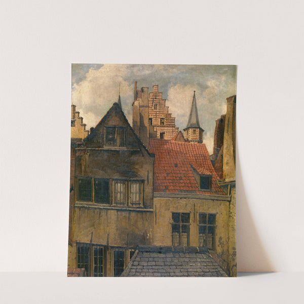 The Vleeshuis and Old Houses by Henri François Schaefels