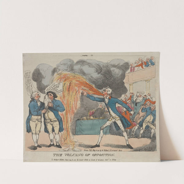 The Volcano of Opposition by Frederick George Byron