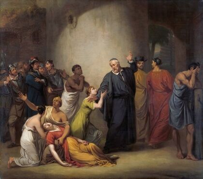 The Voluntary Sacrifice of Reverend Hambroeck on Taiwan, 1662