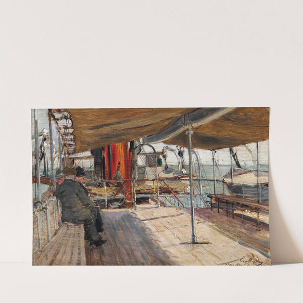 The voyage from Malaga to Morocco before an Atlantic crossing by Emile Louis Mathon