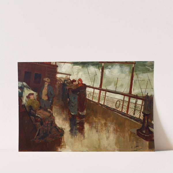 The voyagers by Girolamo Nerli