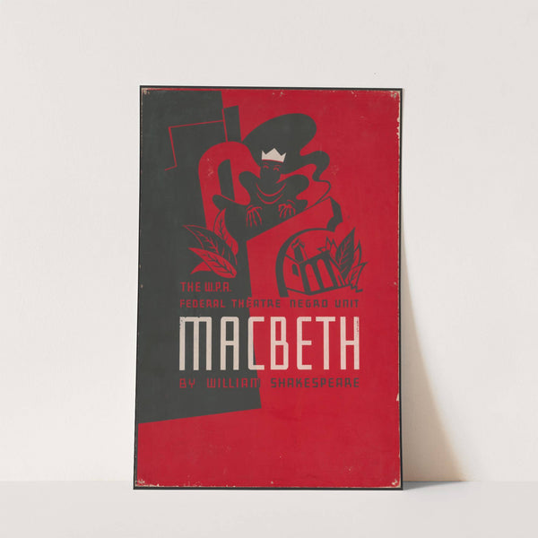 The W.P.A. Federal Theatre Negro Unit presents Macbeth by William Shakespeare (1936) by Anthony Velonis