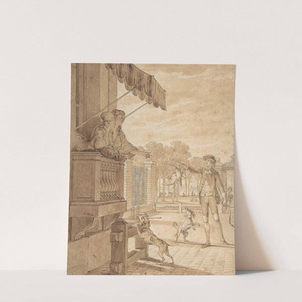 The Wager Won by Jean Michel Moreau the Younger