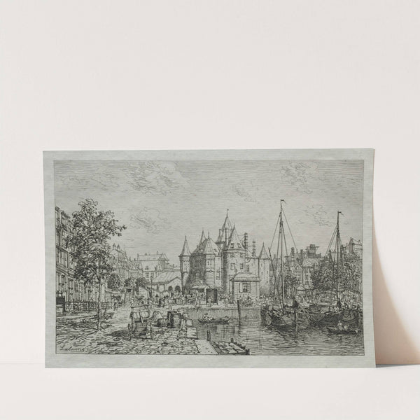 The Wagg-Poids of the City of Amsterdam (1879) by Maxime Lalanne