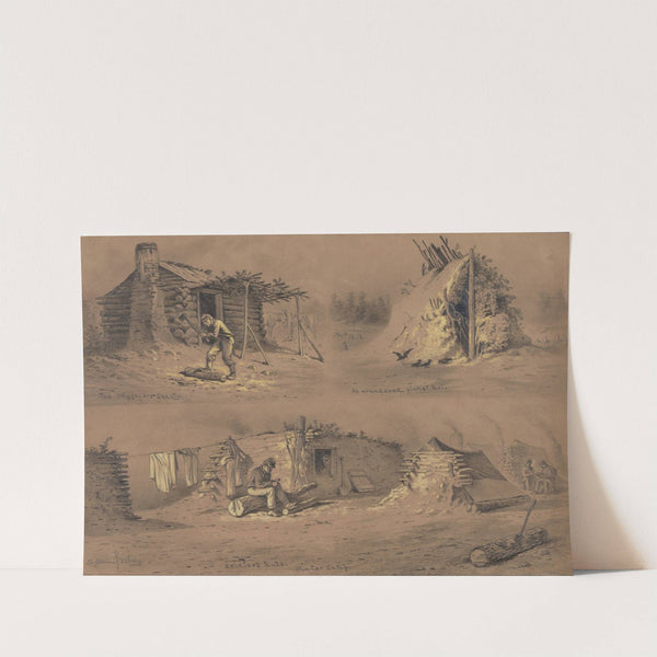 The waggoner shanty by Edwin Forbes