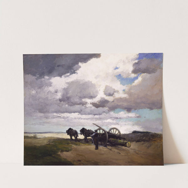 The Wain Team by George Elmer Browne