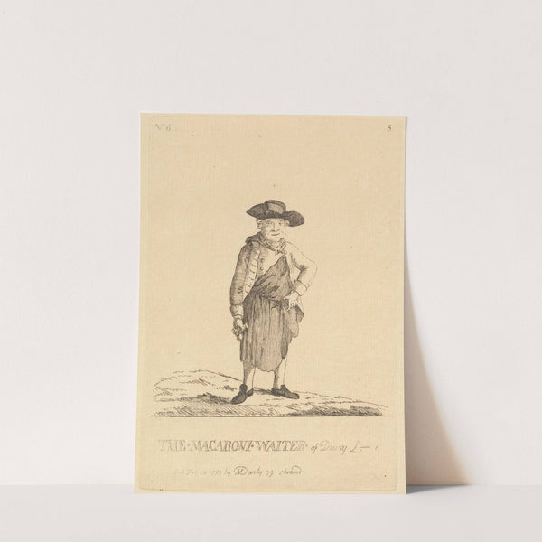 The Waiter... Drury Lane by Mary Darly