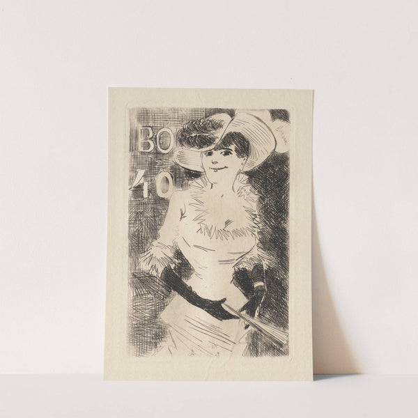 The Walker (1880-86) by Jean-Louis Forain