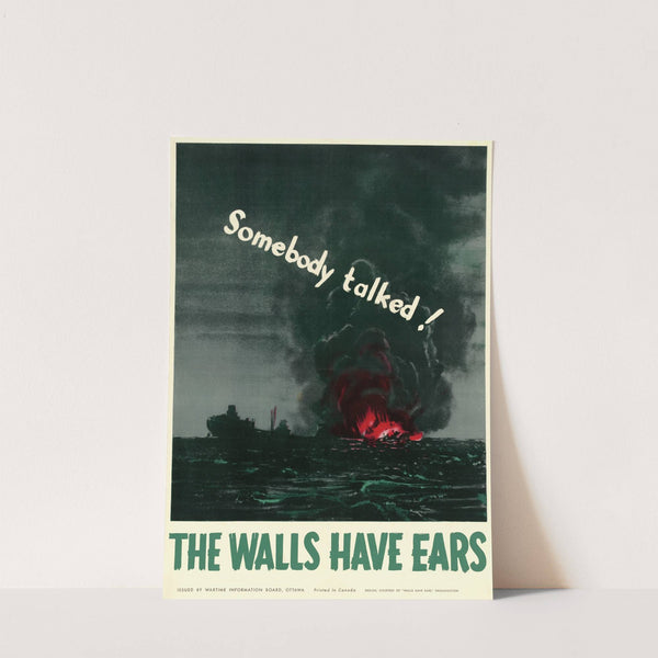 The Walls Have Ears by Anonymous