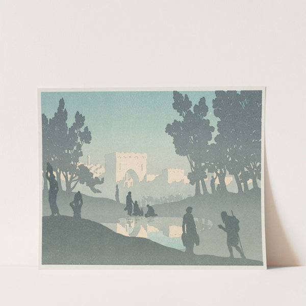 The Wandering Jew; The Old City (1896) by Henri Rivière