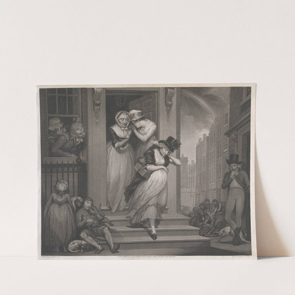 The Wanton turn’d out of Doors for Misconduct (1797) by James Northcote