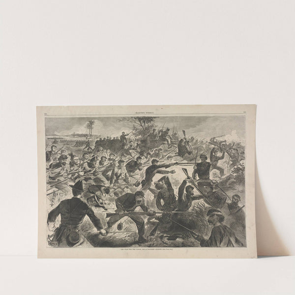 The War for the Union, 1862 – A Bayonet Charge (1862) by Winslow Homer