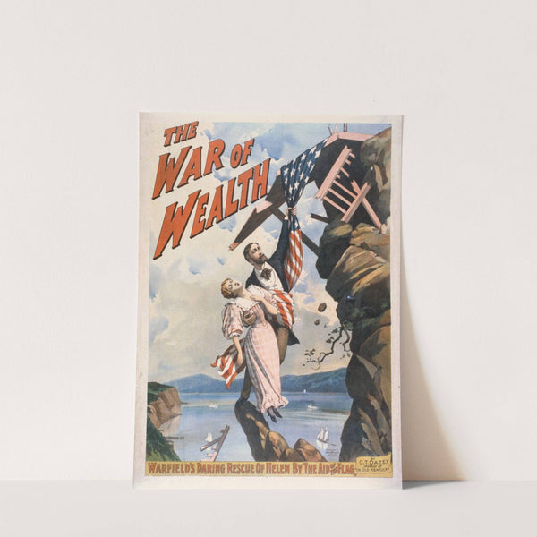 The war of wealth by Strobridge & Co. Lith.