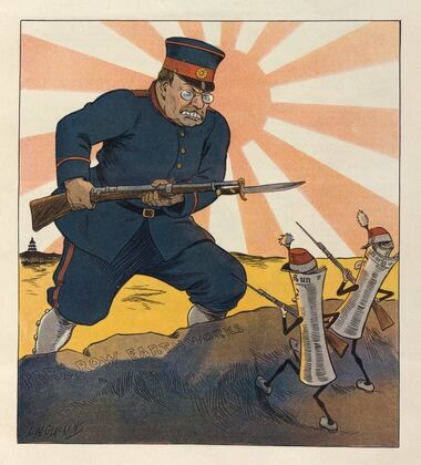 The war with Japan (1907) — size preview