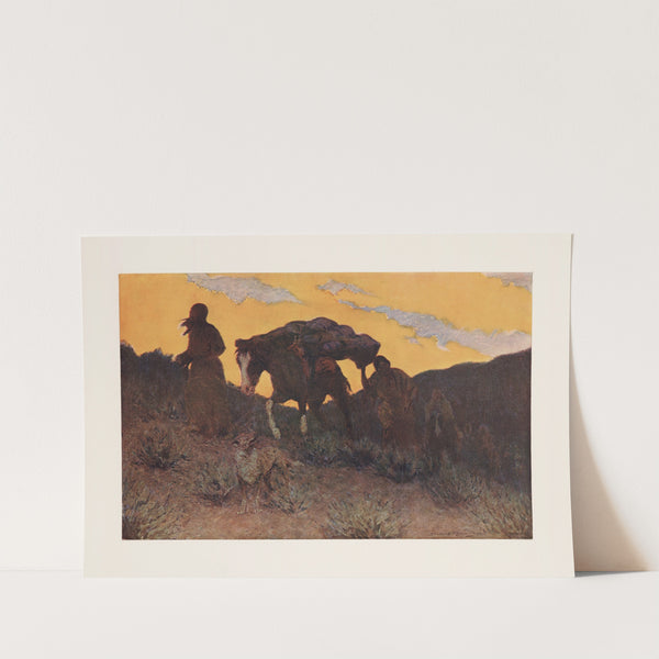 The warrior’s last ride (1908) by Frederic Remington