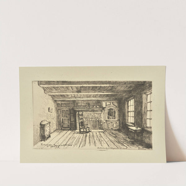 The Washington room in De Wint House at Tappan, N.Y. (1890) by William Henry Wallace