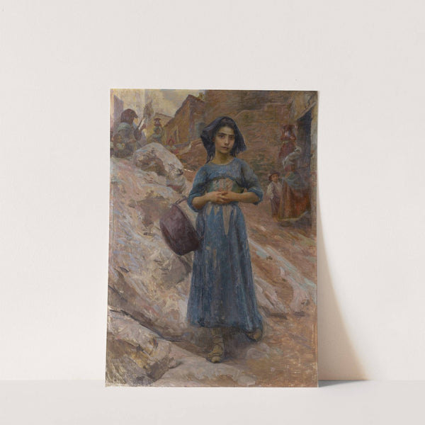 The Water Carrier by Hans (Johann) Ludwig Lendorff