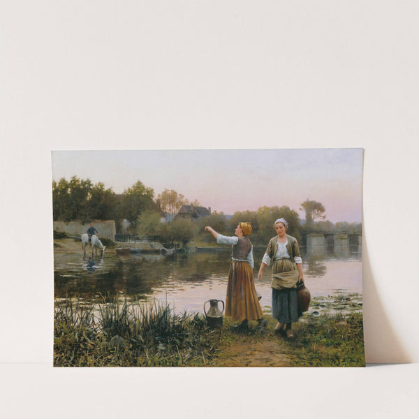 The Water Carriers (1892) by Daniel Ridgway Knight