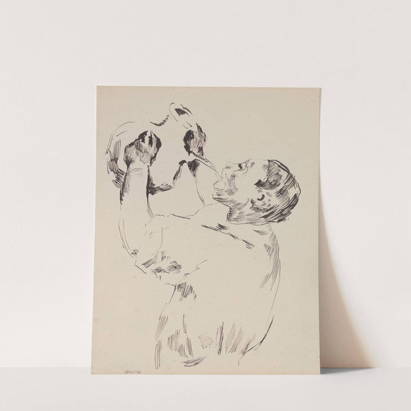 The Water Drinker by James Ensor