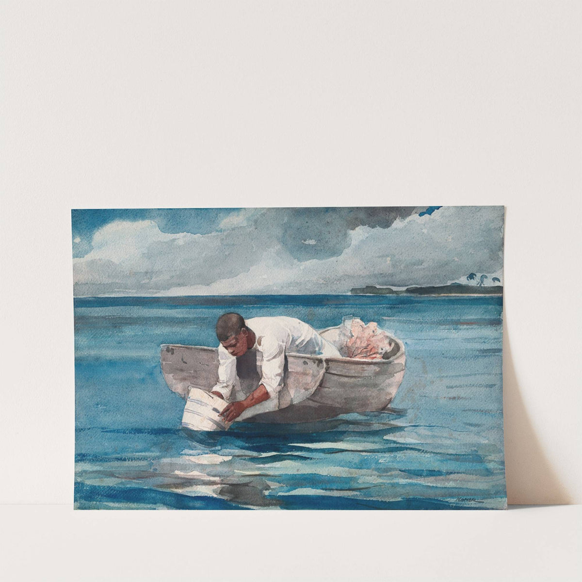 The Water Fan by Winslow Homer