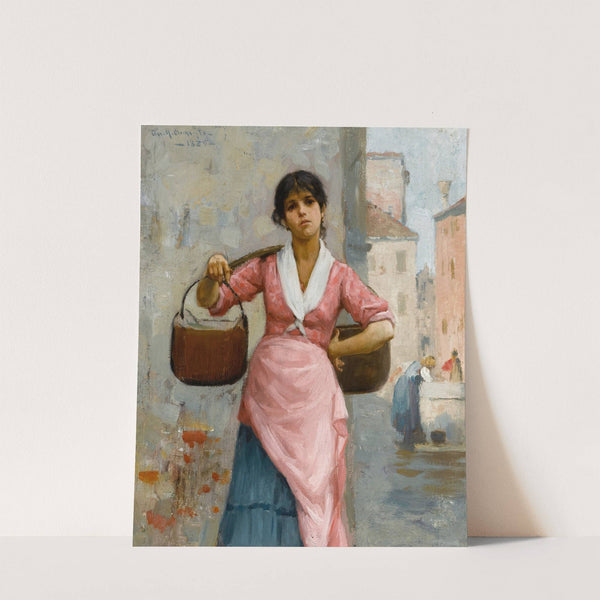 The Water Girl by George Henry Clements