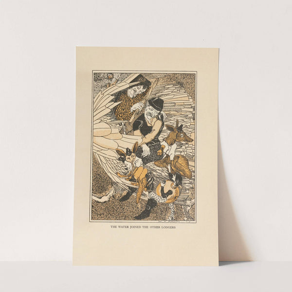 The Water joined the other Lodgers by Jean de Bosschère