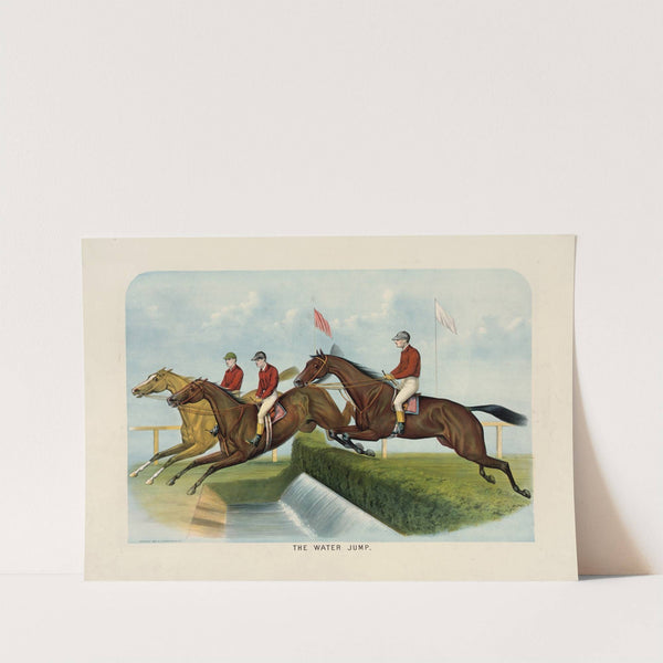 The water jump (1884) by John Cameron