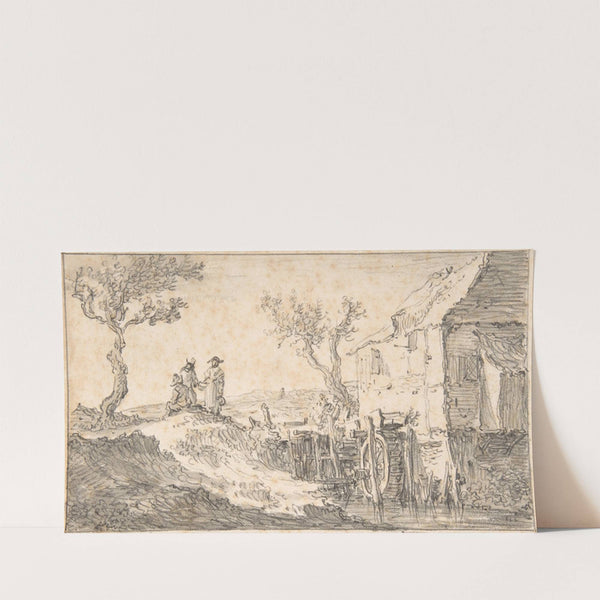 The Water Mill (early to mid-17th century) by Jan van Goyen