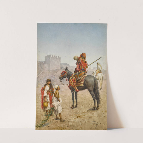 The Water Sellers by Giulio Rosati