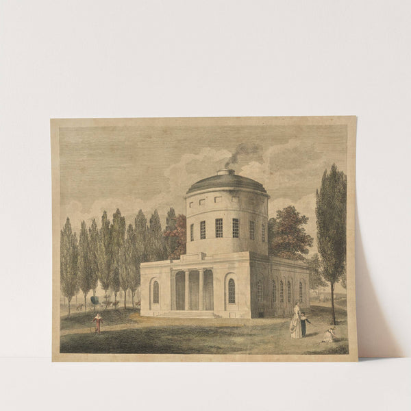 The Water Works, in Centre Square Philadelphia. (1800) by William Russell Birch