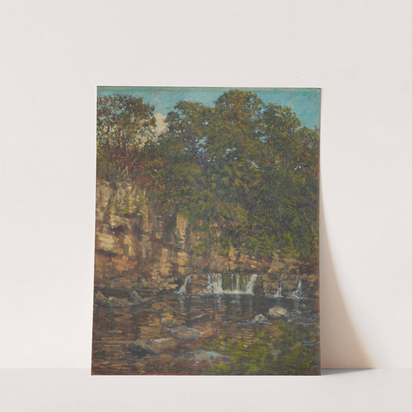 The waterfall by Philip Wilson Steer