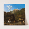 The Waterfalls at Tivoli by Karel Dujardin