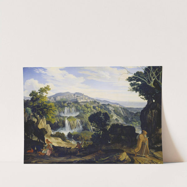 The Waterfalls of Tivoli by Carl Philipp Fohr