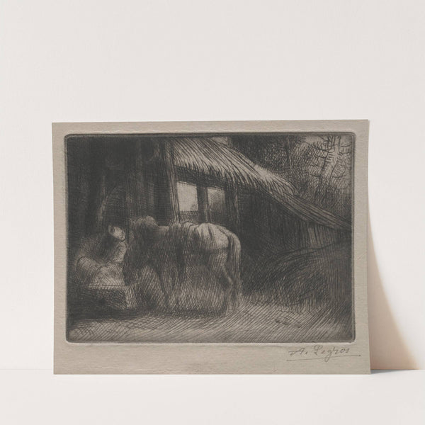 The Watering Place (c. 1857–1911) by Alphonse Legros