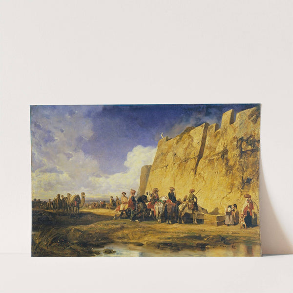 The Watering Place (c. 1832) by Alexandre-Gabriel Decamps