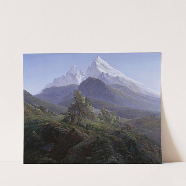 The Watzmann by Caspar David Friedrich