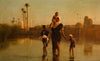 The way from the village – time of inundation