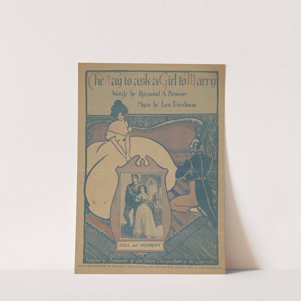 The way to ask a girl to marry by Anonymous