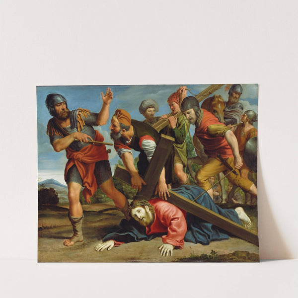 The Way to Calvary by Domenichino