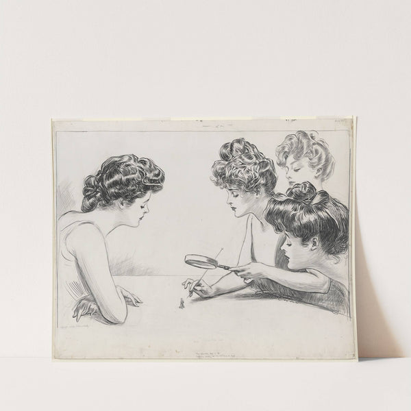 The weaker sex. II (1903) by Charles Dana Gibson