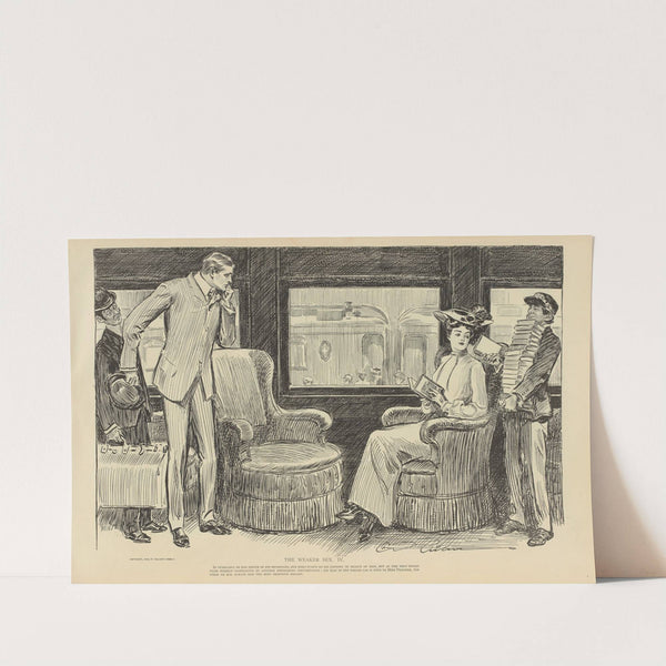 The weaker sex.—IV (1900-1905) by Charles Dana Gibson