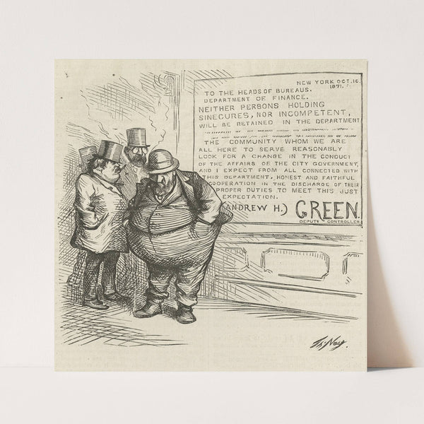 The wearing of the green (1871) by Thomas Nast