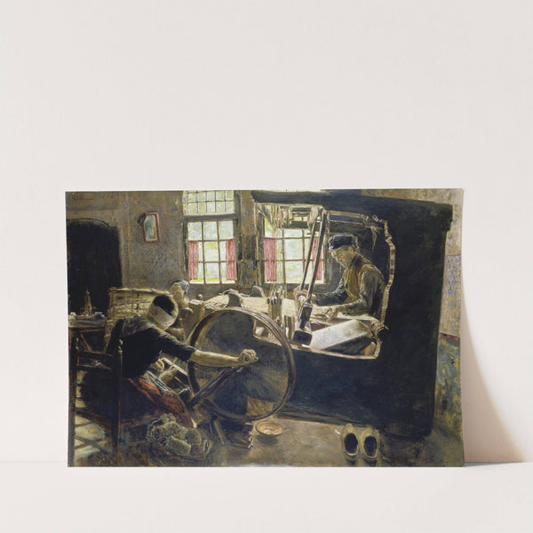 The Weaver (1882) by Max Liebermann