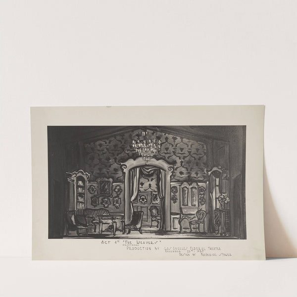 The Weavers: Act 4th (Domestic Interior) (1934-1943) by Frederick Stover