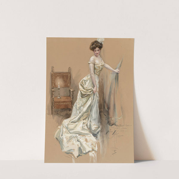 The Web of the Golden Spider (1909) by Harrison Fisher