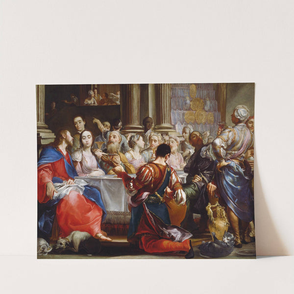 The Wedding at Cana (c. 1686) by Giuseppe Maria Crespi