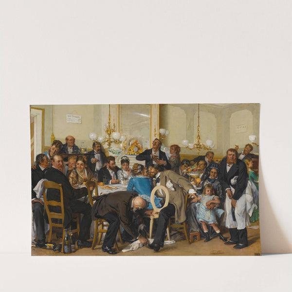 The wedding feast by Léon Herbo